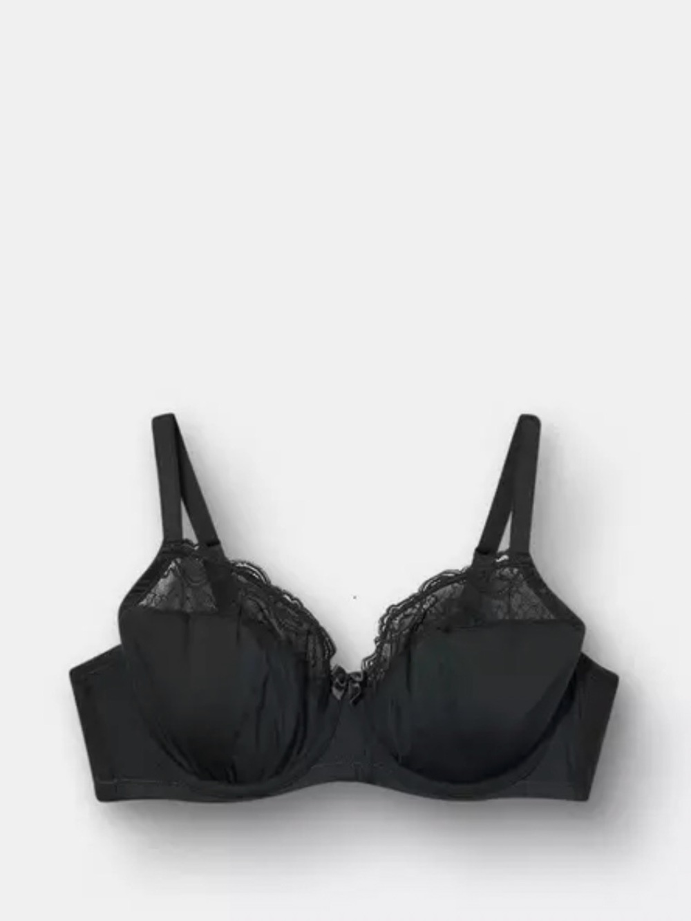 Torrid Unlined Wired Black Lace Bra Size 42DD Like New